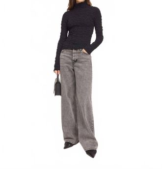 By Malene Birger Aura Turtleneck Blouse In Black
