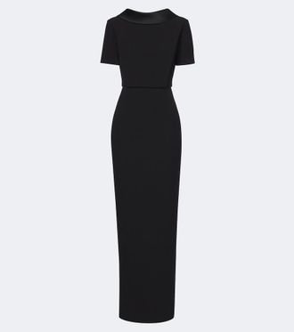 Roland Mouret Cr&ecirc;pe gown