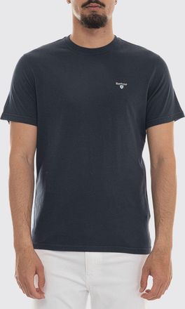Barbour T-shirt in cotone con logo