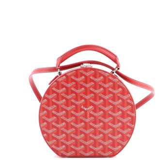Goyard Alto Hatbox Bag Coated Canvas