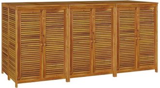 vidaXL Vidaxl - Caja De Almacenaje De Jard&iacute;n Madera Maciza Acacia 210x87x104 Cm