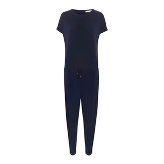 Inwear Mono azul marino con lazo en la cintura - Jumpsuits & Playsuits - Mujer - Azul - 2XS