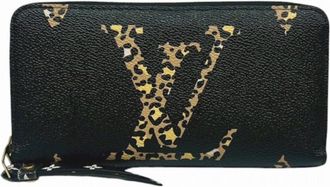 Louis Vuitton Black Long Wallet (Bi-Fold) (Pre-Owned)