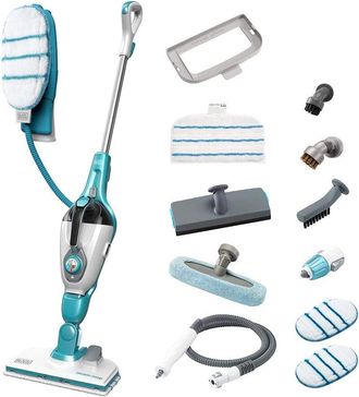 Black+Decker Black+decker Mopa A Vapor Multifunci&oacute;n 1300w Con Guante Steamitt Y 12 Accesorios Fsmh1321jsm-qs