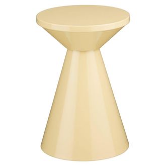 MiCa Decorations Mesa auxiliar jim beige h45xb30.5xl30.5cm