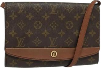 Louis Vuitton Pre-owned Cross Body Bags, female, Brown, Size: ONE SIZE Pre-owned Canvas louis-vuitton-bags