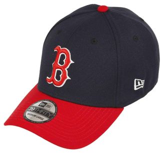 New Era Boston Red Sox 39thirty Stretch Cap MLB Essential Navy/Red - M - L