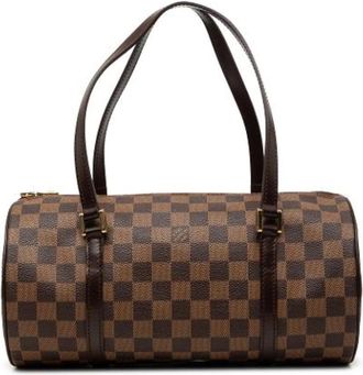 Louis Vuitton Pre-owned Papillon 30 - Dames - Vintage Handtas - Bruin - ONE Size - Vintage