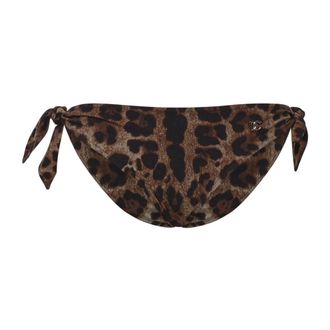 Dolce & Gabbana Regular Brief - female - Dolce & Gabbana - Bikinis - Brown - XL - Swimwear