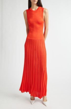 Zankov Gretchen Sleeveless Sweater Dress in Red at Nordstrom, Size X-Small