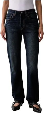 Levi's Jeans, Dames, Blauw, W25 L30, Katoen, 501 Jeans