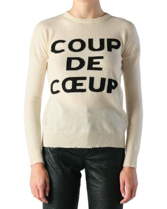 Zadig&Voltaire Gaby Wool & Cashmere-Blend Sweater