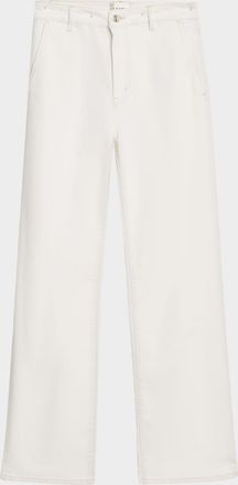 Frame Denim The Straight Trouser Jeans