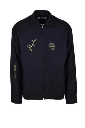 Adish Wool Cotton Coat - Multicolor