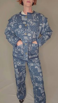 FRNCH Abella Jacket In Blue