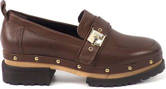 Scholl Kerry Cognac Leather Chunky Loafer