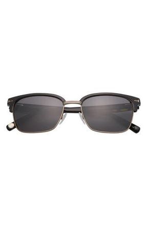 Ted Baker 55mm Polarized Square Sunglasses in Black at Nordstrom Rack