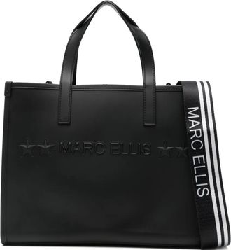 Marc Ellis Flat Go logo tote bag - women - PVC - One Size - Black