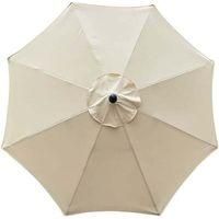 OEM Funda Para Sombrilla, 8 Varillas, 3 M, Impermeable, Resistente A Los Rayos Uv, Tela De Repuesto, Para Patio, Uso Exterior, Terraza, Beige