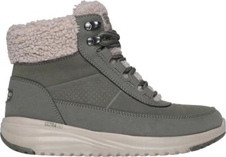 Skechers Schoenen, Dames, Groen, 39 EU, Stellar Olive Winterlaarzen
