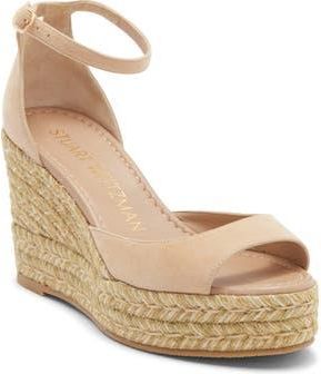 Stuart Weitzman Distia Espadrille Wedge Sandal in Adobe at Nordstrom Rack, Size 8.5