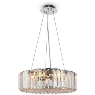 Maytoni Maytoni - Modern - Recinto Modern Recinto 6 Light Chrome Ceiling Lamp Crystal
