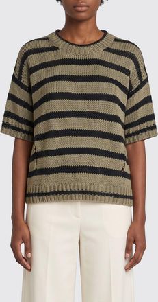 Roberto Collina Pullover a girocollo in cotone a righe Roberto Collina