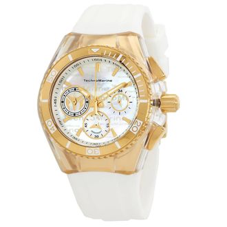 Technomarine Cruise California Chronograph Quartz Mother of Pearl Dial Ladies Watch TM-120028