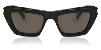 Saint Laurent SL 467 001 Womens Sunglasses Black Size 52 - Free RX Lenses - Free RX Lenses