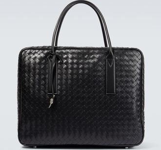 Bottega Veneta Getaway Large Intrecciato duffel bag