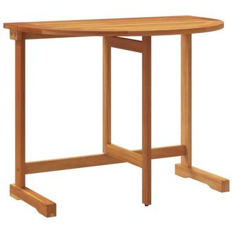 Berkfield Home Beautiful 3 Piece Folding Garden Dining Set Solid Wood Acacia in Brown