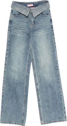 Twentyfourhaitch Ori Jeans - Dames - Loose Fit Jeans - Blauw - W27 - Katoen - Jeans
