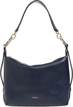 Furla Tonie kleine leren shopper - Blauw