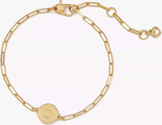 Kate Spade New York Initial C Chain Bracelet