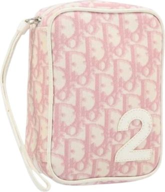 Dior Pre-owned Mini Bags, female, Pink, Size: ONE SIZE Pre-owned Mini Pouch