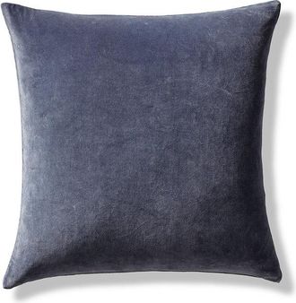 Frontgate Leighton Velvet Decorative Pillow Covers - Indigo, 14 x 36 Indigo, Individual - Frontgate