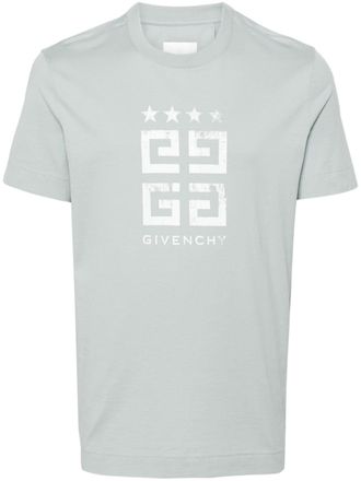 Givenchy 4G-print cotton T-shirt - Blue