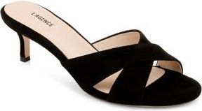 L'agence Aveline Slide Sandal in Black at Nordstrom Rack, Size 8