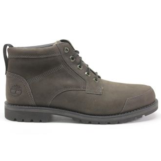 Timberland Larchmont Chukka Full Grain Leather Mens Lace Up Boots - Dark Grey - Size:UK 10.5