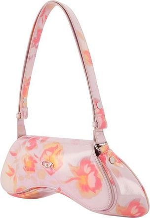 Diesel Womens Play Shoulder Bag Synthetic Leather Multi Faux Shoulder-hobo-bags