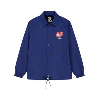 Deus Giacca Deep Cut Coach - - Shirts - Uomo - Blu - S