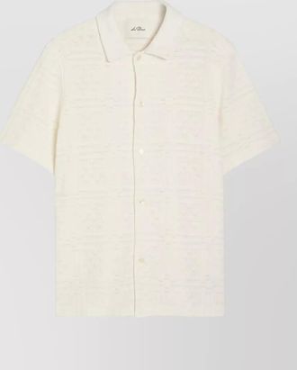 Les Deux short sleeve shirt silk nylon blend