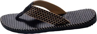 Generic 2026 Mens Slippers Men Summer Casual Outside Wear Beach Non Slip Breathable Flip Flops Clip Toes Big Size Flat Bottom Sandals (Black, 5.5) (2)