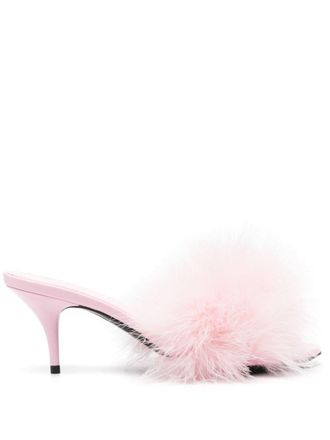 Balenciaga 70 mm Boudoir sandalen - Roze