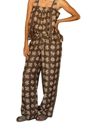Ace & Jig Leone Pull-on Elasticated Drawstring Pants in Botanical at Nordstrom, Size Xx-Small