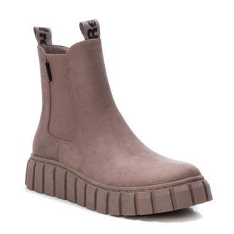 Xti Womens Suede Booties In Light/pastel Brown