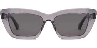 SmartBuy Collection Cat Eye Full Rim Plastic Mens Prescription Sunglasses Grey Size Standard - SmartBuy Collection