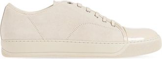 Lanvin Suede Sport Schoenen Dbb 1 - Heren - Sneakers - Beige - 44 EU - Leer - Schoenen