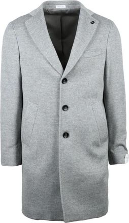 Breras Milano Breras, Jassen, Heren, Grijs, XL, Wol, Cappotto