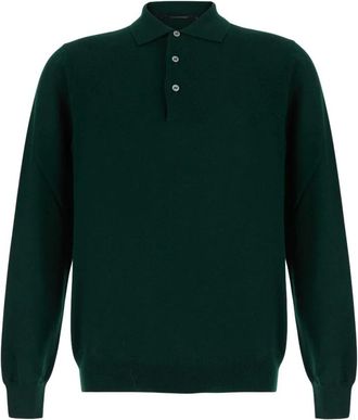 Tagliatore Tops, Heren, Groen, XL, Katoen, Palmer Polo